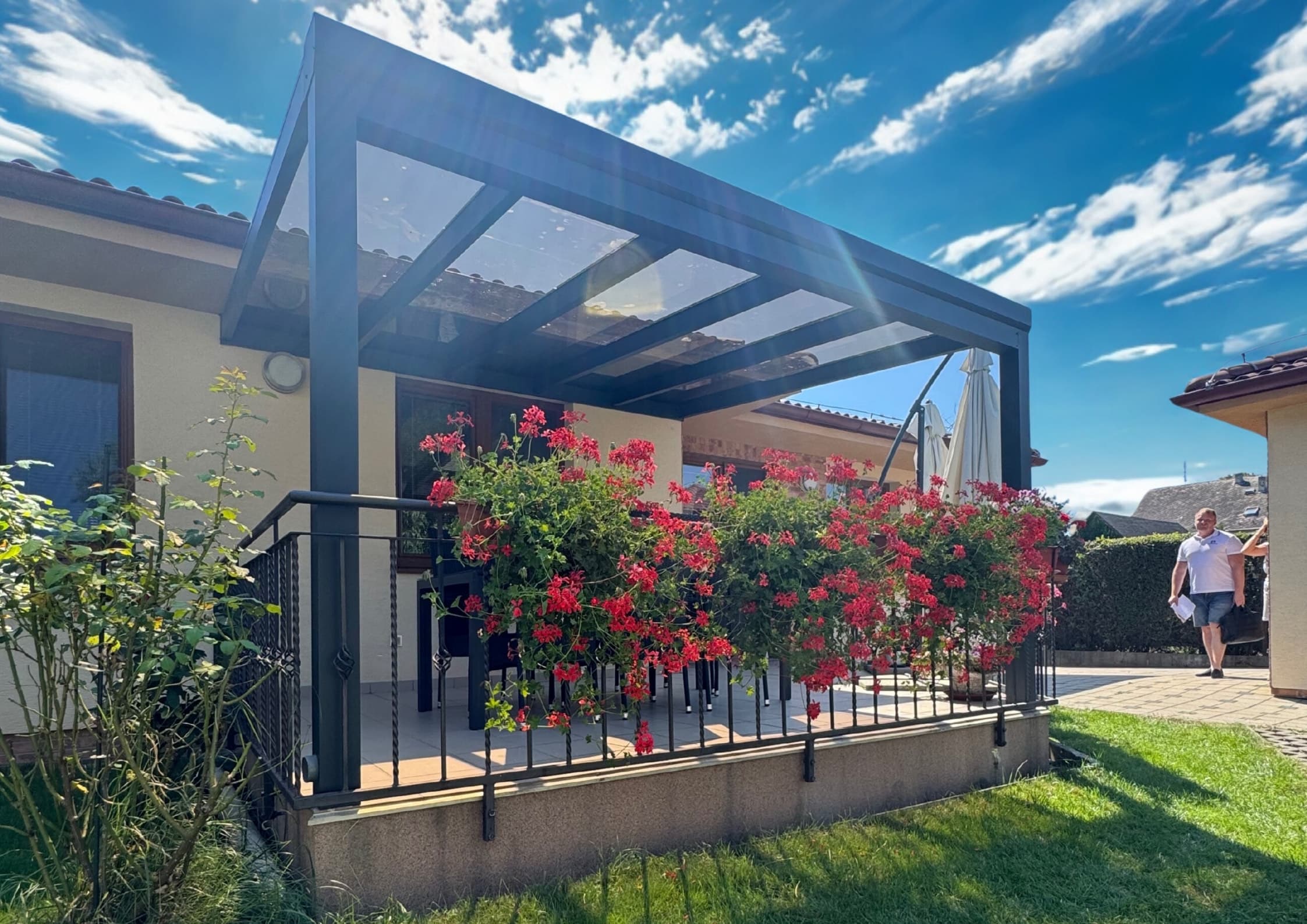 Aluminium-Pergola