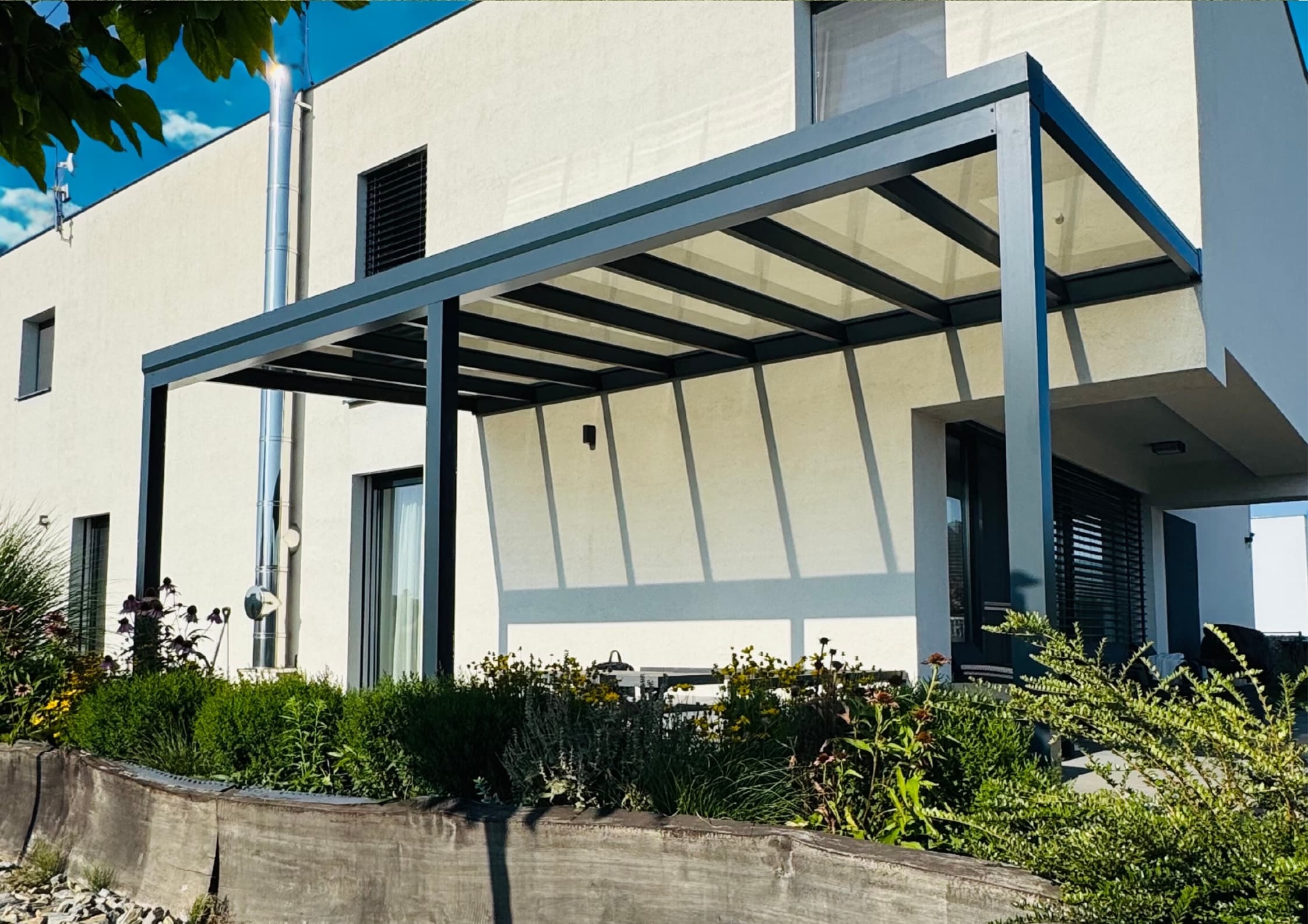 Aluminium-Pergola