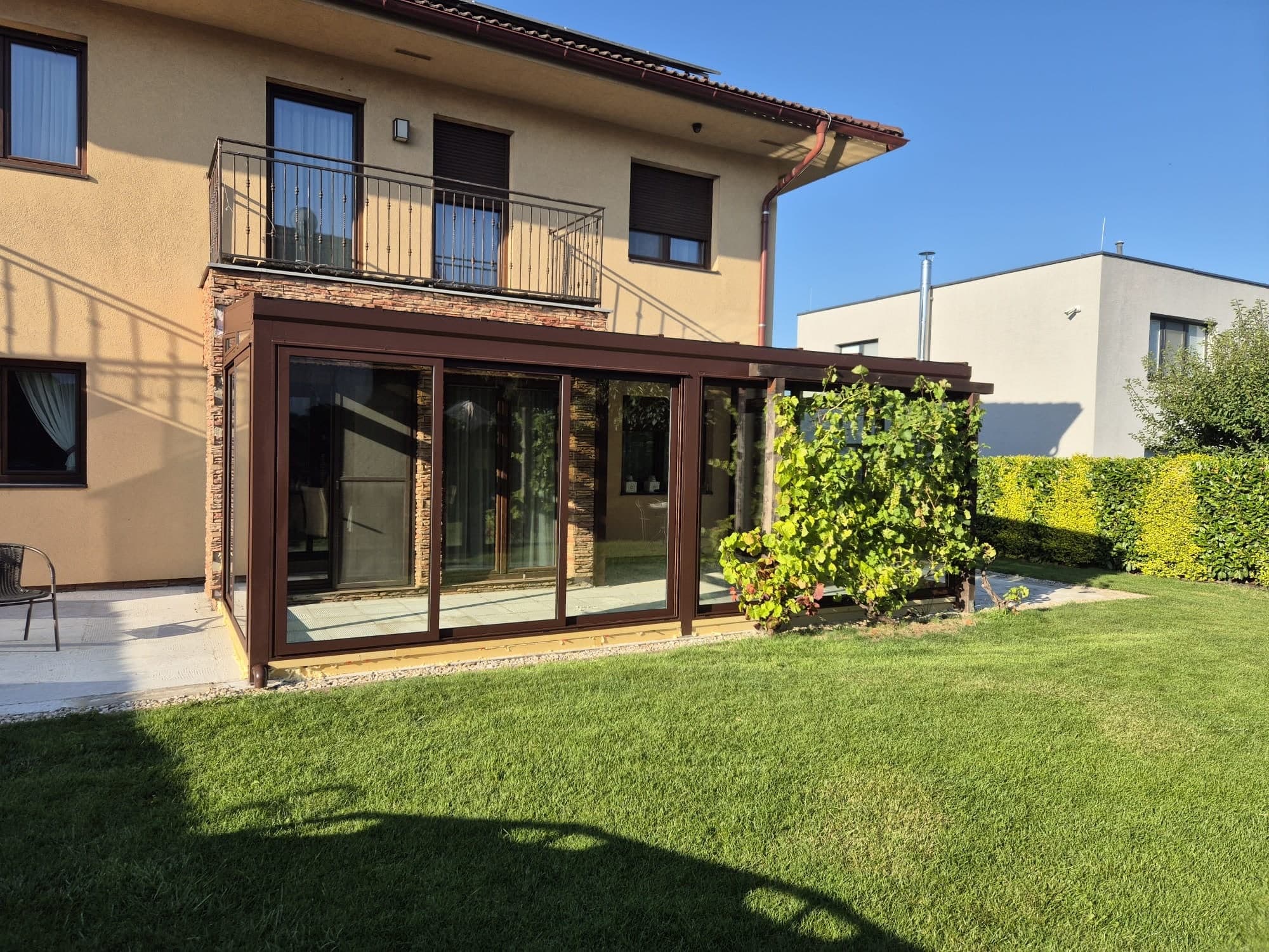 Terrassenverglasung