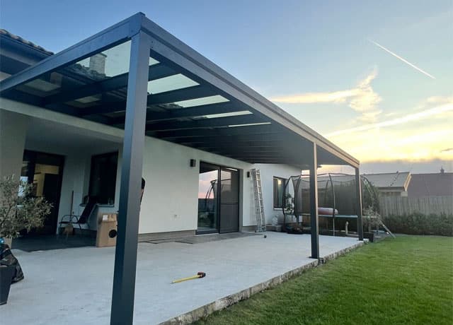 Aluminium-Pergola