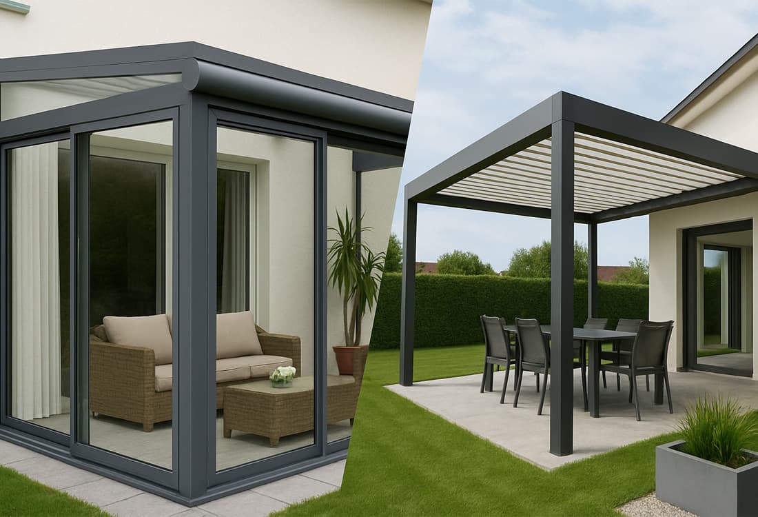 Wintergarten oder Pergola — was passt besser?